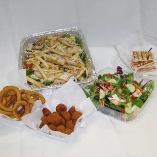 Hoagie trays &amp; family size salads