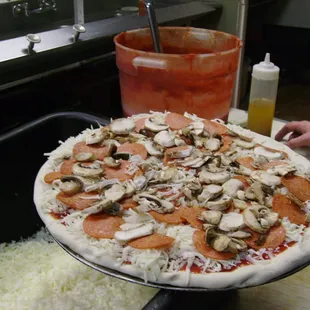 Pepperoni &amp; Mushroom