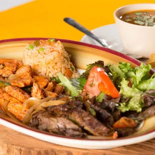 Chicken &amp; Beef Fajitas