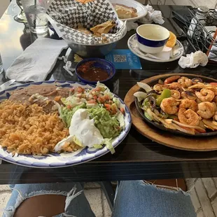 Shrimp Fajitas
