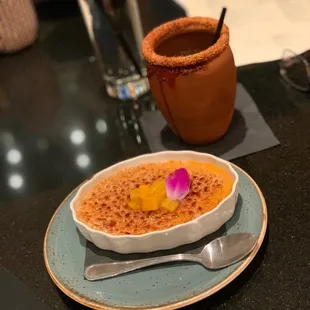 Guava crème brûlée