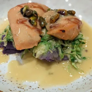 Mezcal Glazed King Salmon
