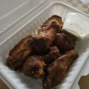 mango habanero wings