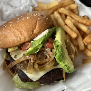 Awesome Vegetarian Burger!