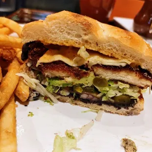 Chicken Milanesa Torta