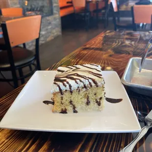 Tres Leches Cake Slice