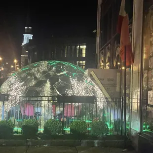 Done seating outside. Looks like fun.