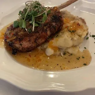 Hot and spicy pork chop.