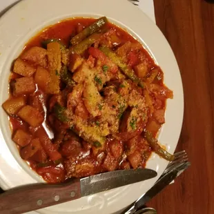 Italian sausage and potatoes