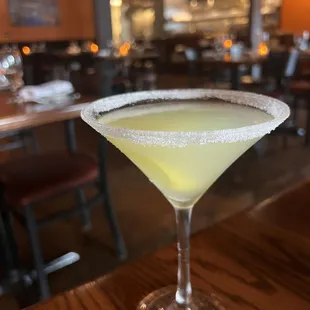 Lemoncello martini