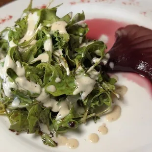 Poached Pear Salad