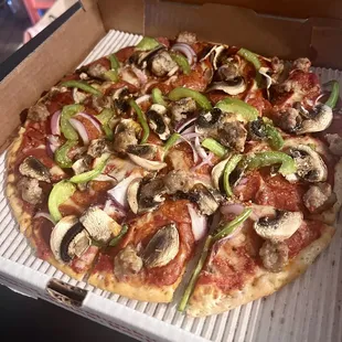 Garden Veggie Pizza