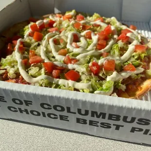 10" BLT Pizza- finally found one in the city!!