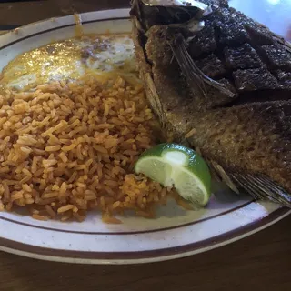 Mojarra frita
