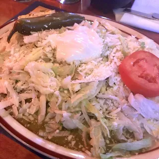 22. 4 Enchiladas de Pollo (Estilo Michoacan)