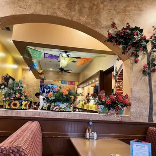 he dining area
