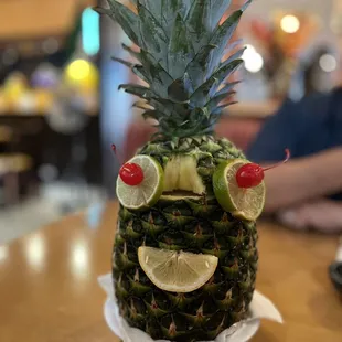 Virgin Piña colada for the pregnant lady