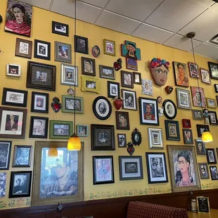 Inside restaurant