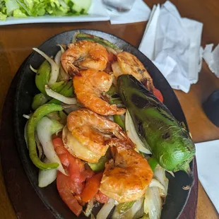 Shrimp fajita