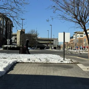 A Metro Station view.