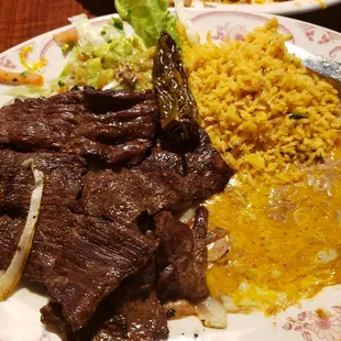 Signature dish - Carne Asada