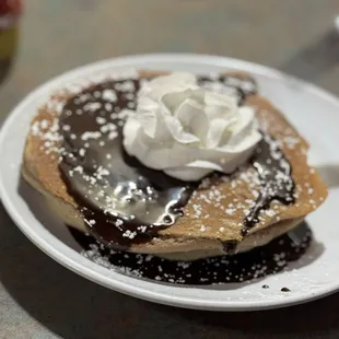 Chocolate pancakes