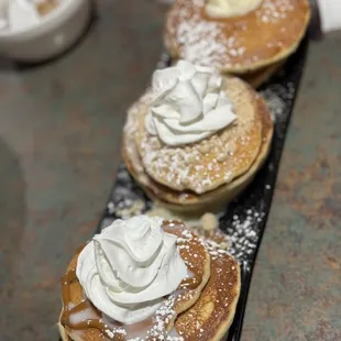 Pancake Flight : Lechera, Mazapán, Buttermilk