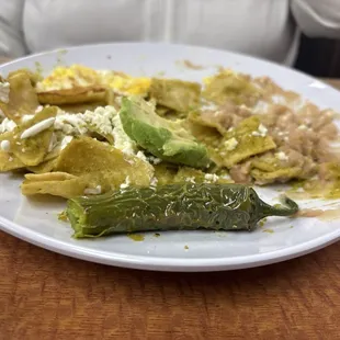 Chilaquiles verde