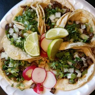 Carna Asada tacos for $2 each.