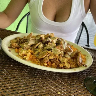Grilled Chicken and Cheese