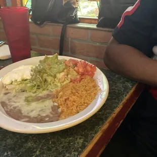 M) Burrito, Enchilada &amp; Chile Relleno