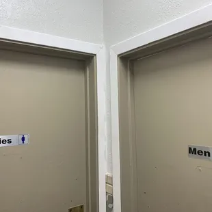 Restrooms are updated &amp; reversed