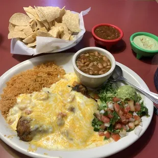 Pollo Del Mar with Charro beans