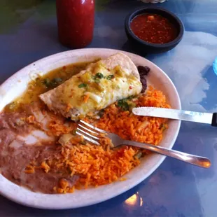 Mi burrito was very tasty!