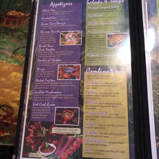 Appetizers, Salads &amp; Soups, Combinations