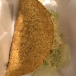 Beef taco