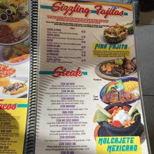 Sizzling Fajitas / steak