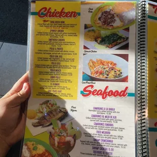 Chicken / seafood