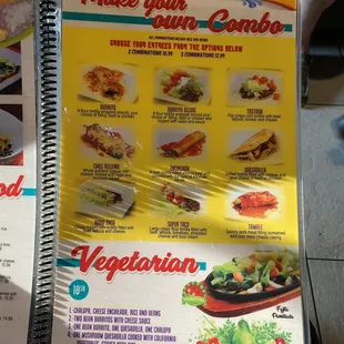 Make your combo / vegetarian