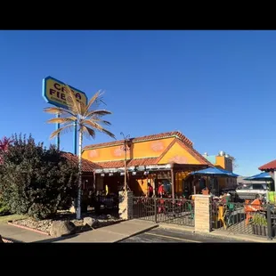 Front of the restaurant