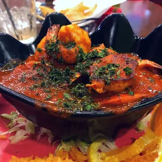 Camarones a la Diabla