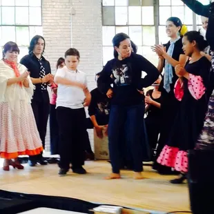 @ The Rail Yard  with the students