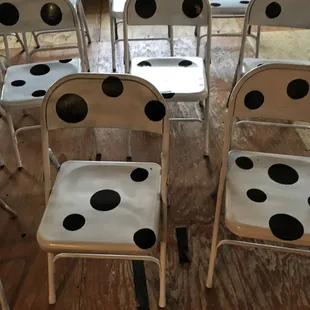 Patron's sitting inches away from the action