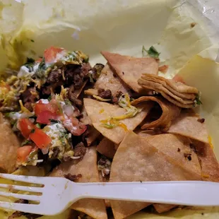 Not enough topping.