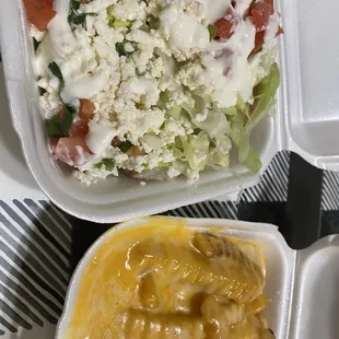 Nachos &amp; Veggie Sopes