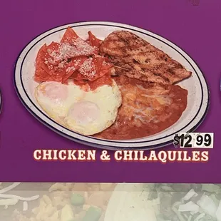 This is the picture menu with wrong price