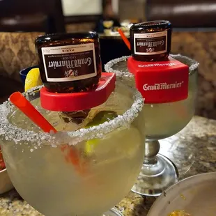 CADILLAC MARGARITA WITH GRAND MARNIER FLOAT