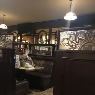 Restaurant dining area
