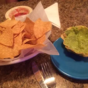 Guacamole and Chips