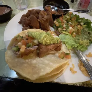 Carnitas 1/2 platter